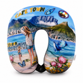 Cape Town Scenic Memory Foam Travel Neck Pillow