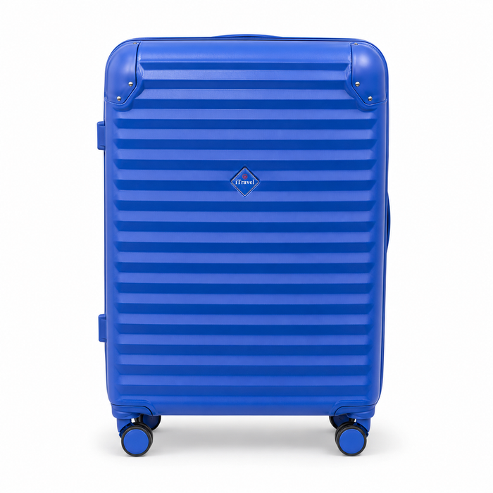 iTravel 29-Inch Hardshell Spinner Suitcase – Blue