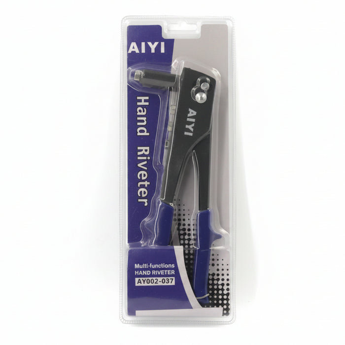 AIYI AY002-037 Hand Riveter – Heavy Duty Multi-Function Manual Pop Rivet Gun for Metal, Plastic & DIY Repairs