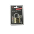 IE AY277-006 38mm Brass Security Padlock with 2 Keys – Heavy Duty Entrance Lock for Home, Gate & Storage