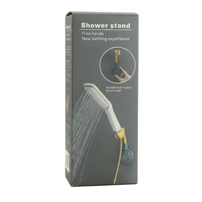 Punch-Free Suction Cup Shower Head Holder