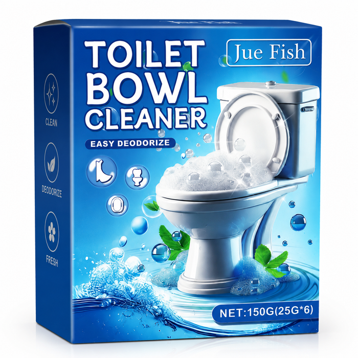 Jue Fish Toilet Bowl Cleaner Tablets (150g / 6 x 25g)