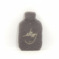 Wispoe 2-Litre Hot Water Bottle – Leak-Proof Rubber Heat Therapy Bottle for Pain Relief & Winter Warmth