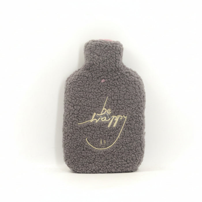 Wispoe 2-Litre Hot Water Bottle – Leak-Proof Rubber Heat Therapy Bottle for Pain Relief & Winter Warmth