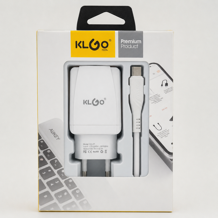KLGO USB-C Phone Charger Set