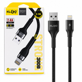 KLGO S-106 Lightning Fast Charging Cable (2.4A, 3000 Bend Life)