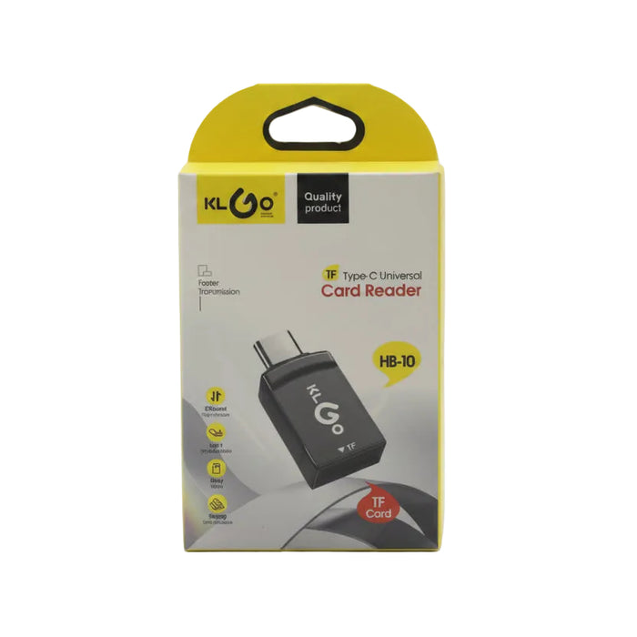 KLGO HB-10 Type-C Universal Card Reader