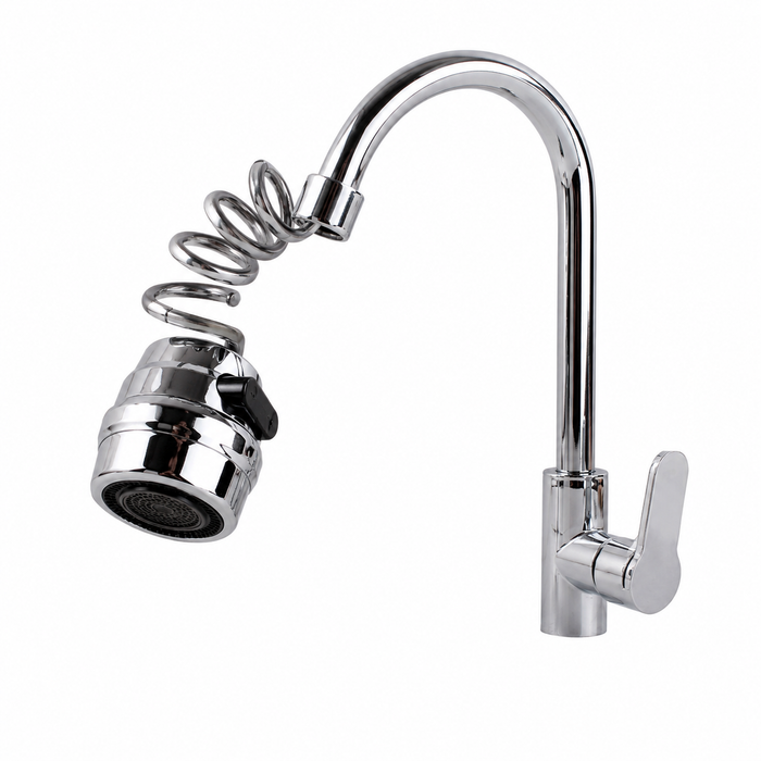 Flexible 360° Faucet Spray Head Extension