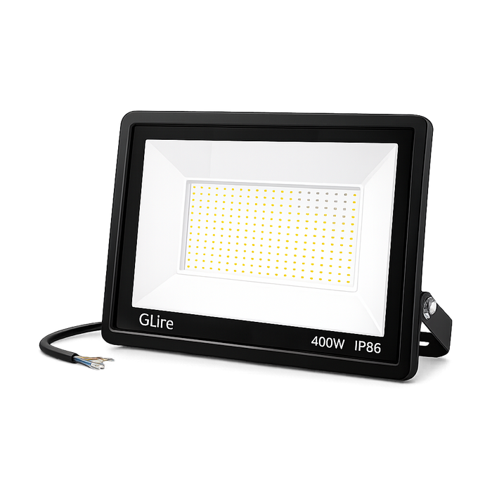 GLITE 400W LED Floodlight – 6500K Cool White | IP66 Waterproof