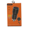 Original T-88 38W USB-C PD & USB-A QC3.0 Fast Car Charger Dual Port