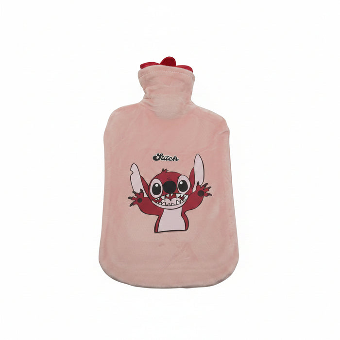 Yong Yu Plush Hot Water Bag with Soft Cover (Pink)