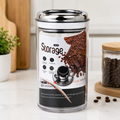 Storage Canister with Airtight Lid | Clear Kitchen Storage Container