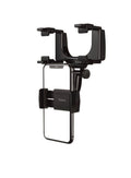 Hoco CA70 Universal Car Rear View Mirror Phone Mount Holder (Black)