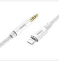 HOCO-(UPA19)-3.5mm Aux Male to Lightning Female 1 Meter Cable