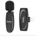 hoco L15 Lightning Wireless Lavalier Digital Microphone - Black
