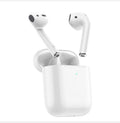 hoco True Wireless Earphone Bluetooth 5.3 With Built-In Mic white EW25